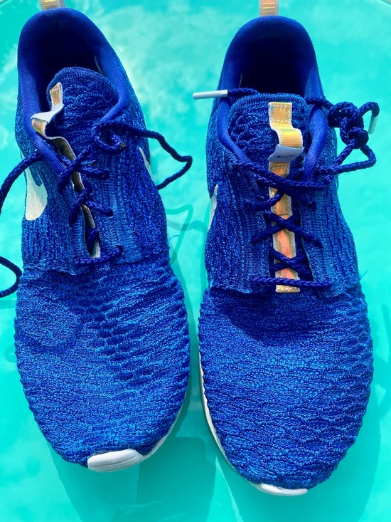 Nike Other - Nike Men’s Flyknit Athletic Sneakers - Blue with White Accents